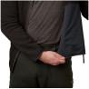 Džemperis HARKILA Metso full zip, Shadow brown