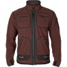 Džemperis Harkila Kamko fleece, Green/Bordeaux