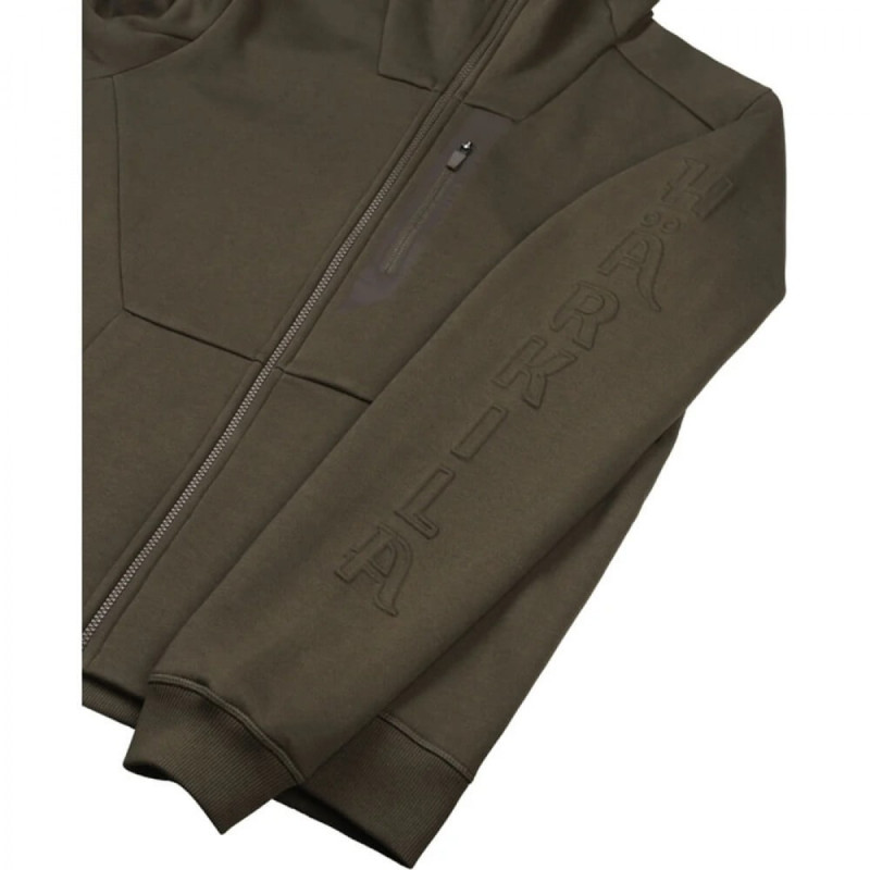 Džemperis HARKILA hoodie (Shadow brown)
