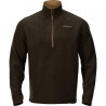 Džemperis HARKILA Orrin fleece (Slate brown melange)
