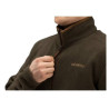 Džemperis HARKILA Orrin fleece (Slate brown melange)