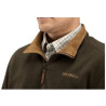 Džemperis HARKILA Orrin fleece (Slate brown melange)