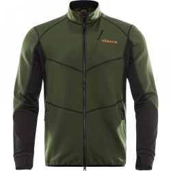 Fleece jacket HARKILA Scandinavian (Antique sand/Dark olive)