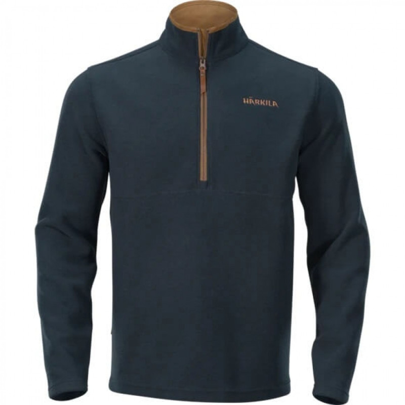 Džemperis HARKILA Sandhem (Dark navy melange)