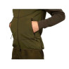 Fleece jacket HARKILA Olaf (Willow green/Shadow brown)