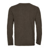 Megztinis HARKILA Arran lambswool (Slate brown)
