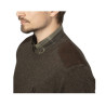 Megztinis HARKILA Arran lambswool (Slate brown)