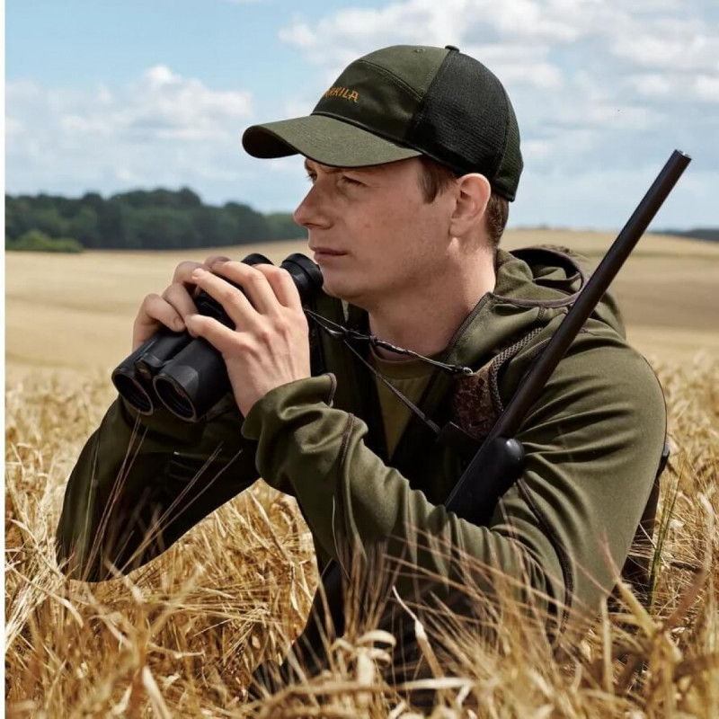 Džemperis HARKILA Deer Stalker full zip (Willow green)