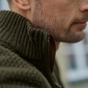 Megztinis HARKILA Vincent merino half zip (Rosin)