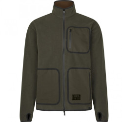 Fleece SEELAND Rogue Solid Reversible (Grizzly brown/Demitasse brown)
