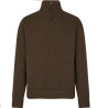 Knit  SEELAND Haze Windbreaker (Dark brown)