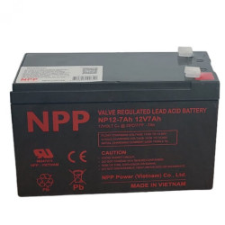 Akumuliatorius NPP 12V 7Ah AGM