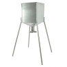 Animal feeder - metal barrel HUNTERA HIGHSTAND 204 kg HS450