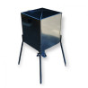 Animal feeder - metal barrel HUNTERA HIGHSTAND 204 kg HS450