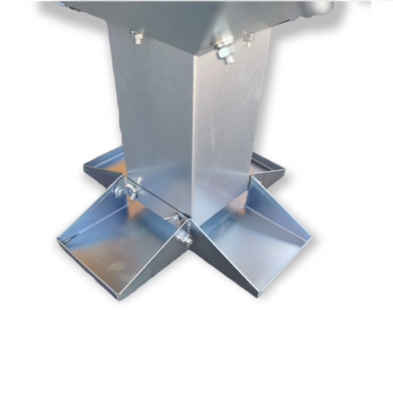 Animal feeder - metal barrel HUNTERA HIGHSTAND 204 kg HS450