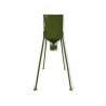 Animal Feeder with solar battery HUNTERA FeedPro M2 12V and container 100kg (gree)