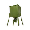Animal Feeder with solar battery HUNTERA FeedPro M2 12V and container 100kg (gree)