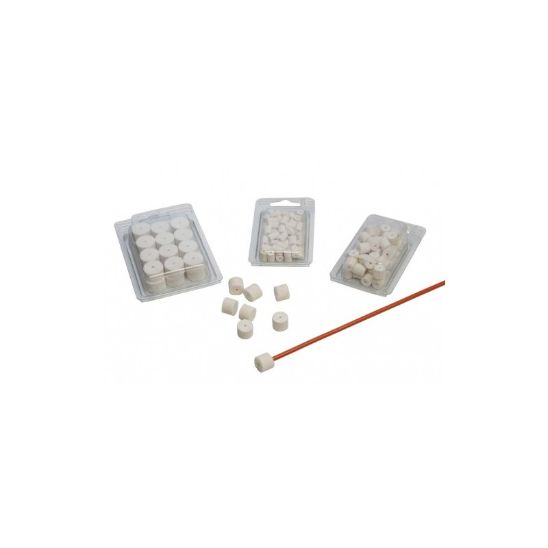Cleaning felt pads cal. 7 mm (50 pcs)