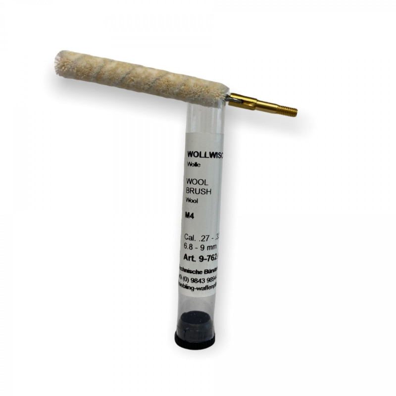 Wool brush M4 Cal. 27-338/6,8-9mm Niebling (9-762.40.27)