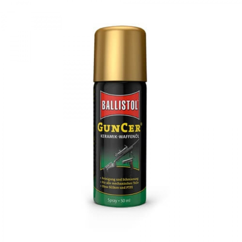 Ballistol GunCer spray cleaner 50ml 22165