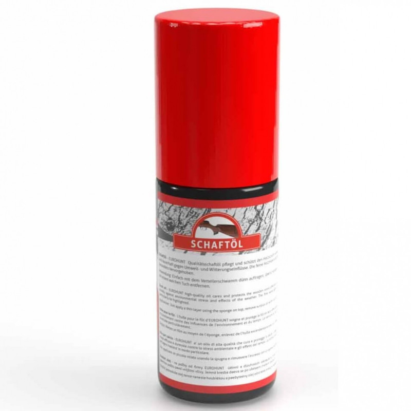 Valymo alyva medienai EUROHUNT Schaftöl Mittellbraun 50ml (690801)