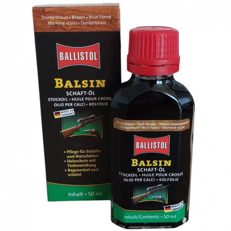 Valymo tepalas buožei Ballistol Balsin rudas 50ml 23150
