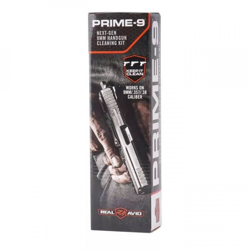 Valymo rinkinys REAL AVID kal. 9mm (VRAAVGCK9MM)