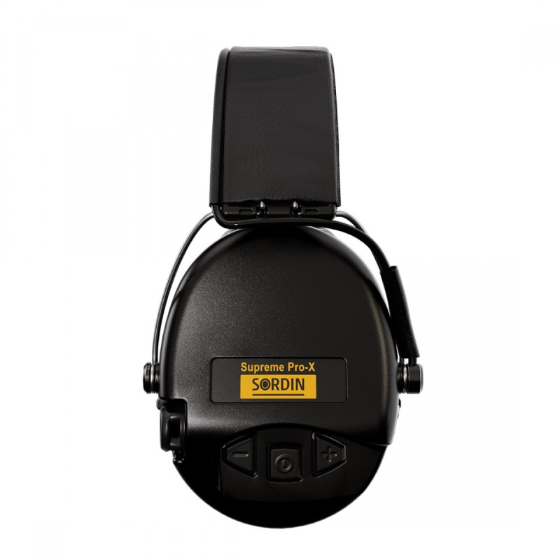 Earmuffs Sordin Supreme Pro-X, Black PVC (75302-X/L-02-S)