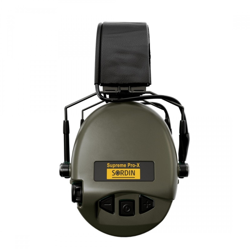 Earmuffs Sordin Supreme Pro-X Slim, Green PVC (74302-X/L-S)