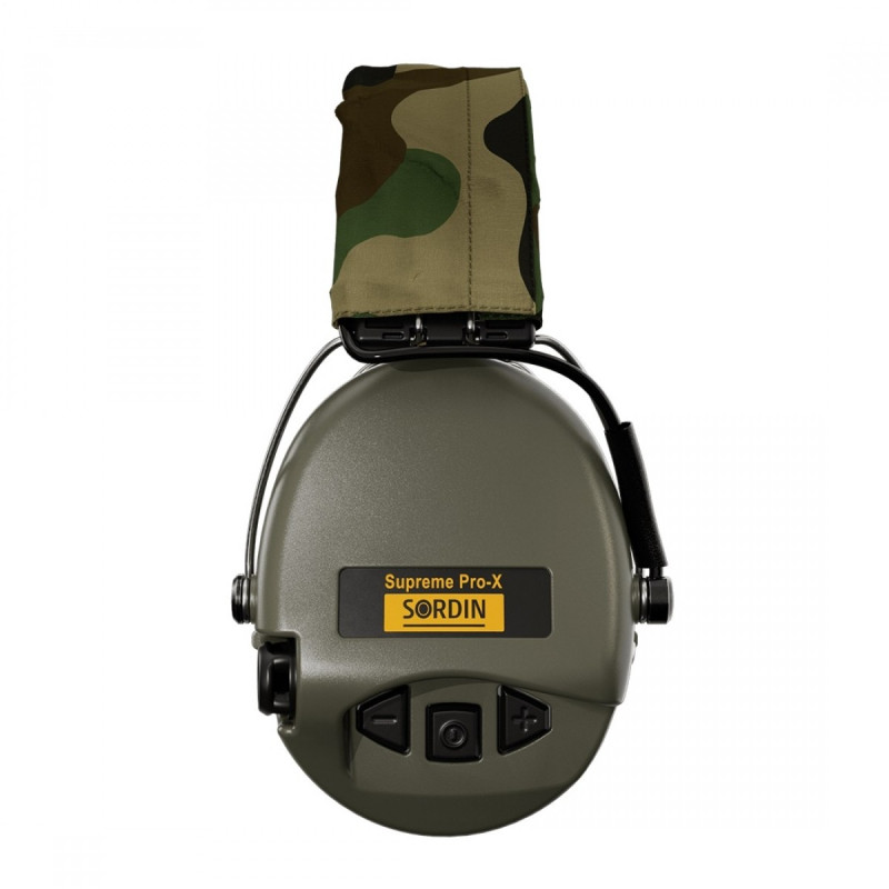 Earmuffs Sordin Supreme Pro-X LED, Green GEL (75302-X-07-S)