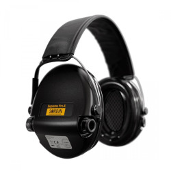 Earmuffs Sordin Supreme Pro-X LED, Black GEL (75302-X-13-S)