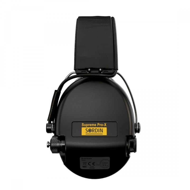Ausinės Sordin Supreme Pro-X LED, Black GEL (75302-X-13-S)