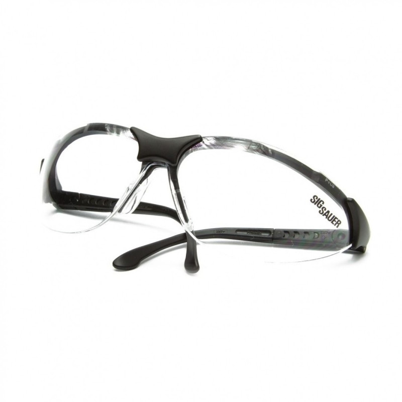 Apsauginiai akiniai Sig Sauer ballistic rated, adjustable - clear (8300741)