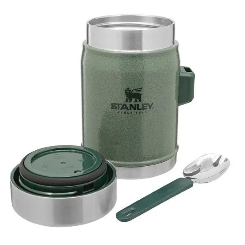 Termosas maistui Stanley Classic 0,4 l žalias