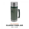Termosas maistui Stanley Classic 0,94 l žalias
