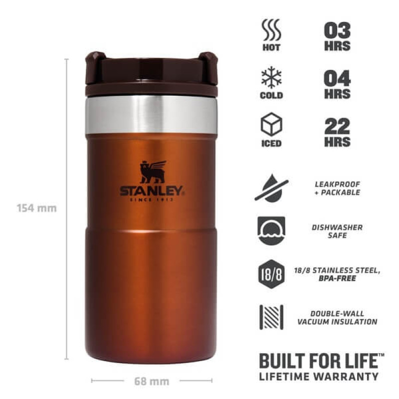 Thermocup Stanley Neverleak 0,25 L (brown)