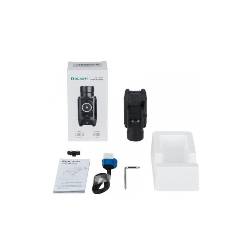 Prožektorius ant pistoleto Olight PL-PRO Valkyrie (Black)