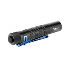 Flashlight Olight i5T EOS with blue pocket clip
