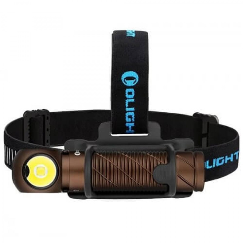 Prožektorius Olight Perun 2 ant galvos (desert tan)