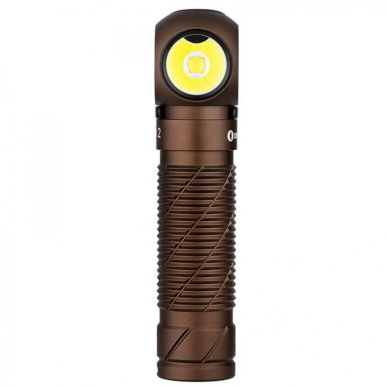 Prožektorius Olight Perun 2 ant galvos (desert tan)
