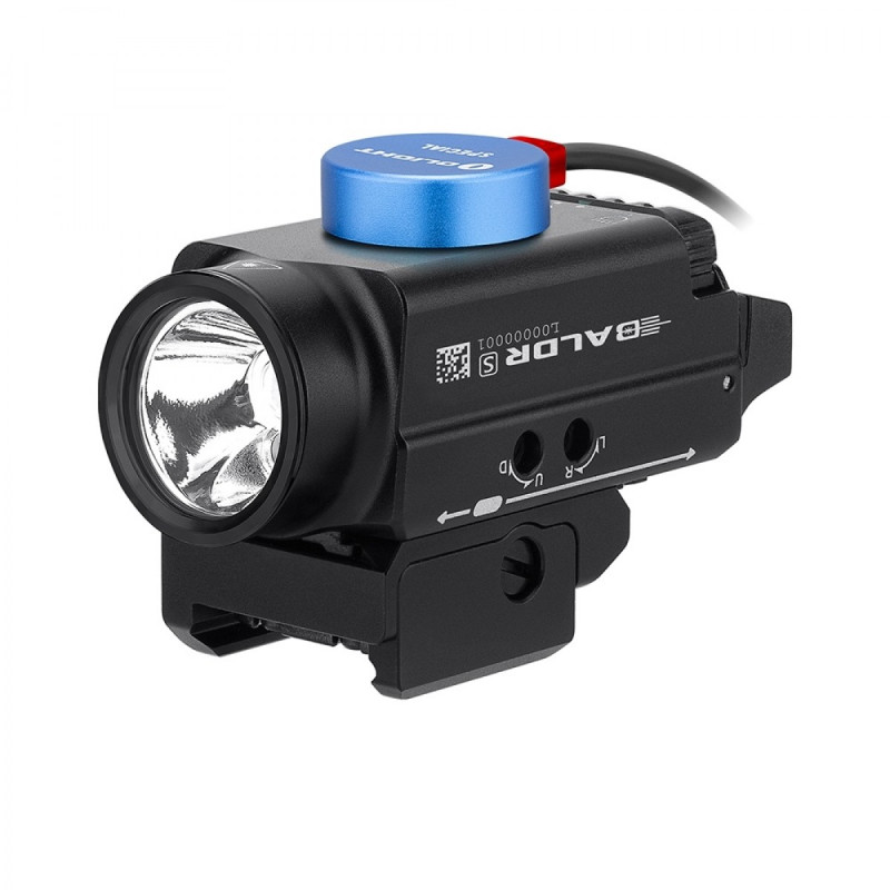 Prožektorius ant pistoleto Olight BALDR S (black)