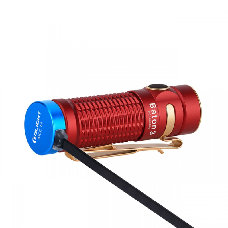 Prožektorius Olight Baton 3 (red)