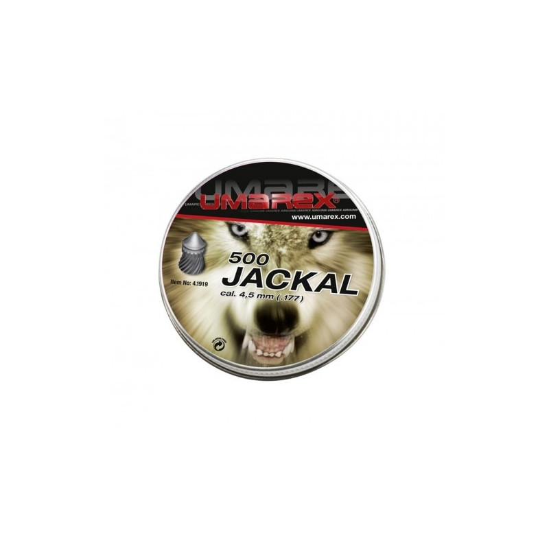 Pneumatinės kulkelės UMAREX Jackal 4,5 mm 500 vnt