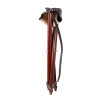 Three-legged chair with leather Frank (65 cm)