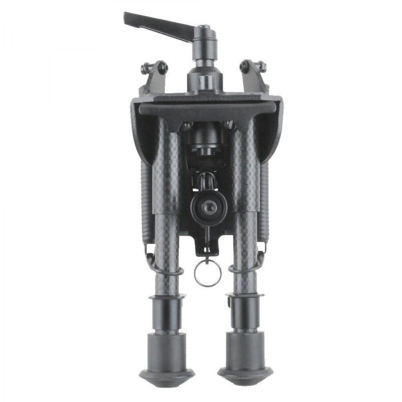Support legs for the weapon Vectoroptics carbon fiber swivel spring retractable