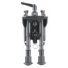 Support legs for the weapon Vectoroptics carbon fiber swivel spring retractable