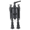 Support legs for the weapon Vectoroptics carbon fiber swivel spring retractable