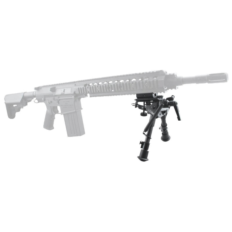 Support legs for the weapon Vectoroptics carbon fiber swivel spring retractable