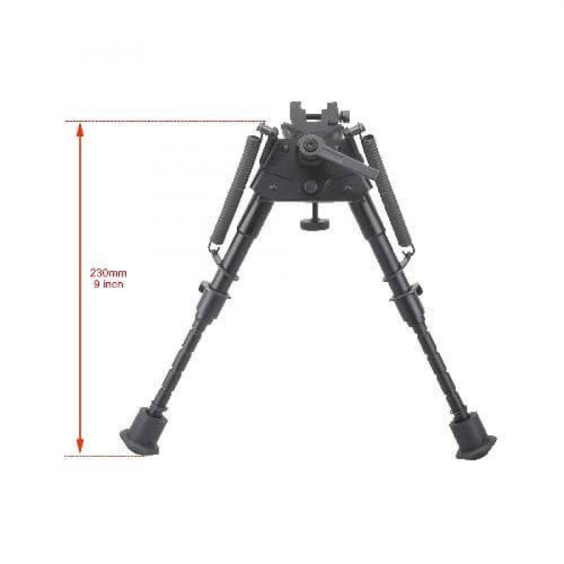 Support legs for the weapon Vectoroptics swivel spring retractable bipod