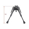 Support legs for the weapon Vectoroptics swivel spring retractable bipod